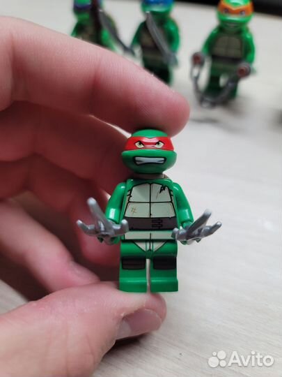 Фигурки лего черепашки ниндзя