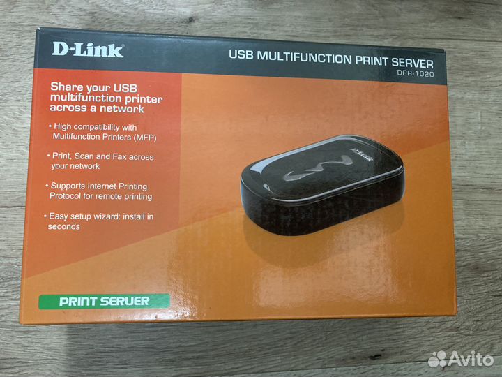 Принт-сервер D-link DPR-1020