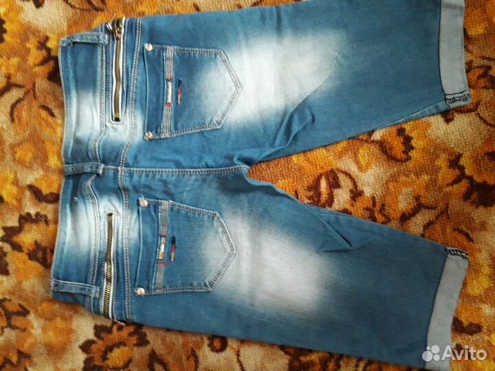 Новые джисовые бриджи для девочки Турция