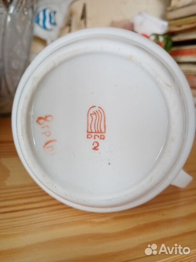 Советский молочник, чехословацкий. Лот 2