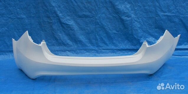 Задний бампер KIA RIO 2011-2015 Белый