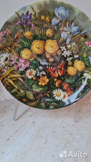 Тарелка декоративная, коллекционная 