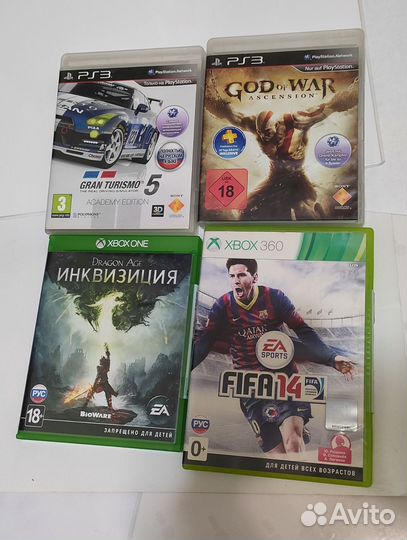 Игры PS3 Xbox 360 Xbox One PC