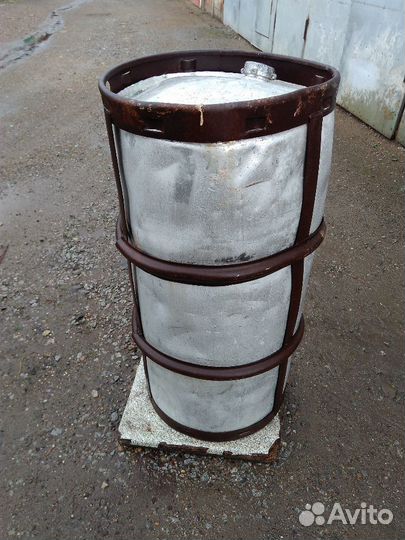 Алюминевая бочка на 275 литров б/у