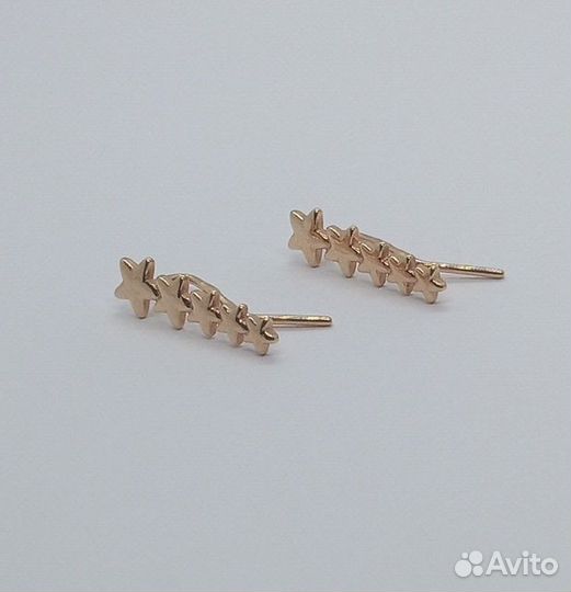 Серьги Золото