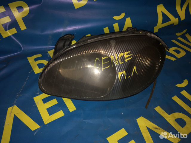 Левая фара Chevrolet Lanos