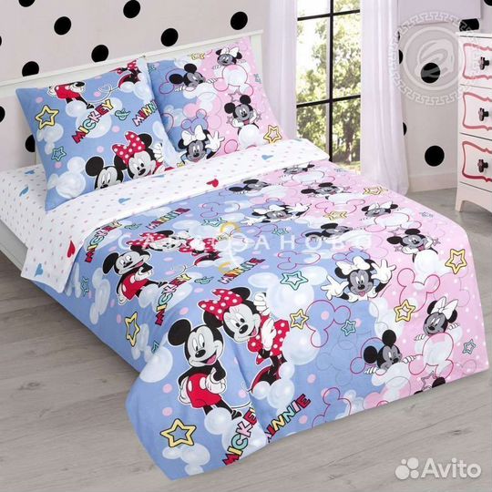 Детское постельное бельё хлопок