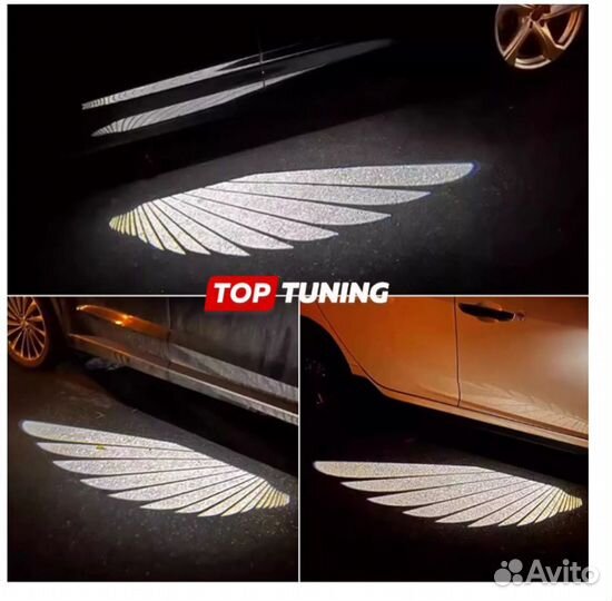 Подсветка крылья ангела