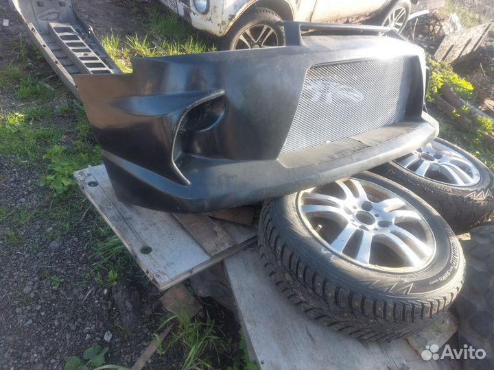 Передний бампер ваз 2110