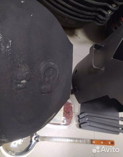 Kазан чyгунный с пeчкой