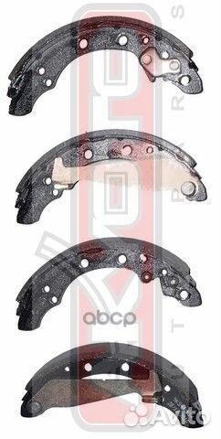 Колодки тормозные барабанные задние AKS0534 akyoto
