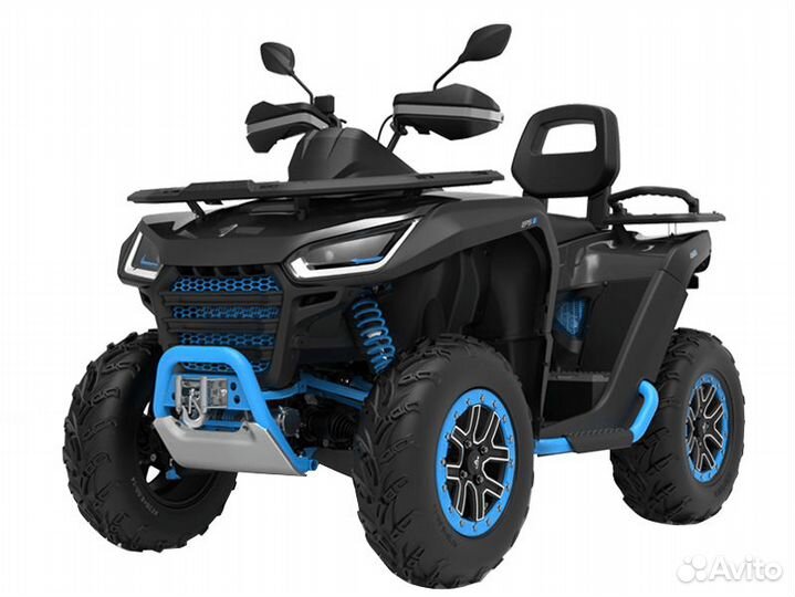 Квадроцикл Segway snarler AT6 LX синий