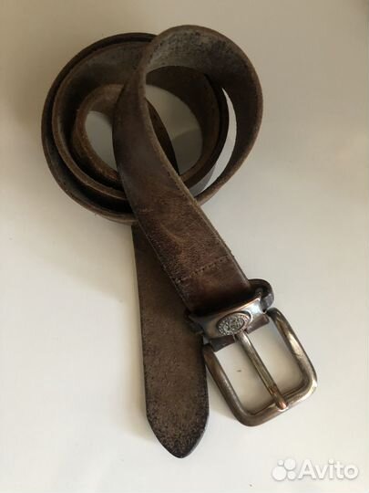 Мужской кожаный ремень Marlboro Classic