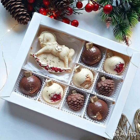 Подарки Новый Год шоколад конфеты новогодние