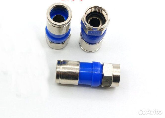 F-разъем компрессионный удлиненный для кабеля