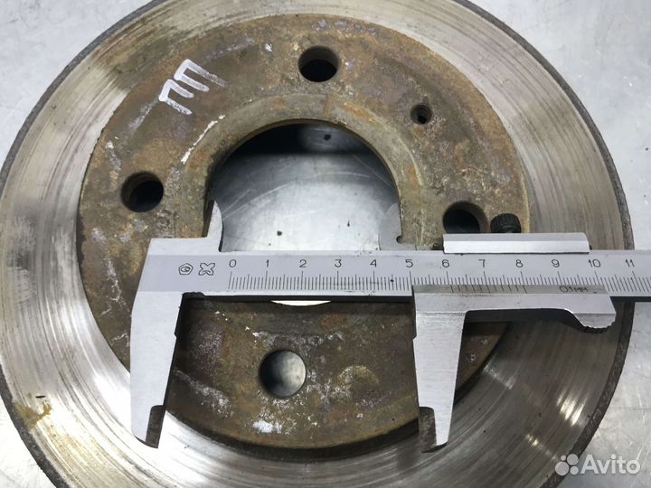 Диск тормозной передний Nissan Pulsar N15 1998 г.в