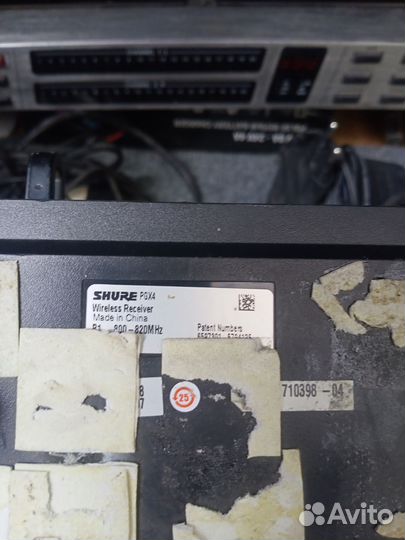 Shure PGX4 Микрофон для караоке беспроводной