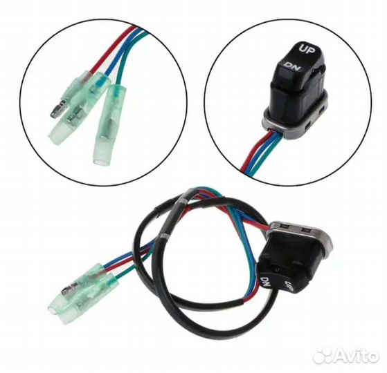 Кнопка трима yamaha 703