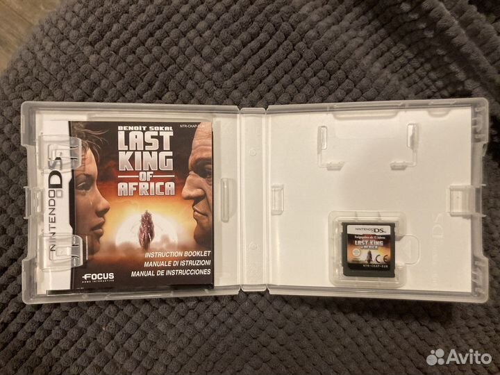Картридж Nintendo ds Last King of Africa