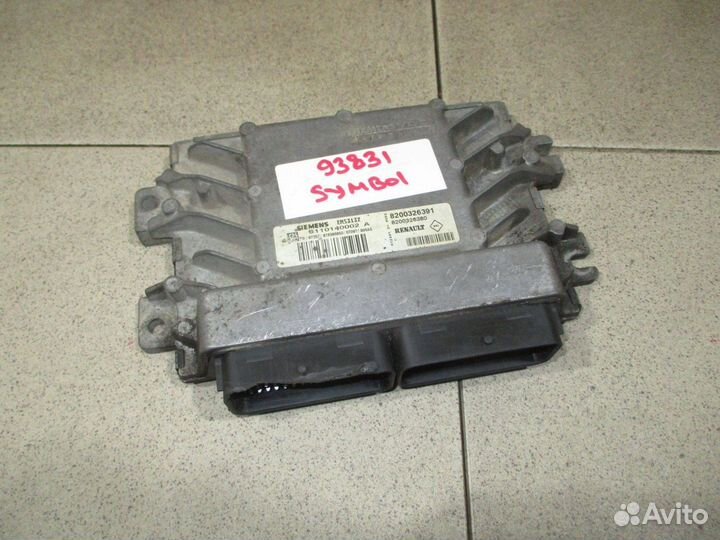 Блок управления двигателем Renault Symbol 1
