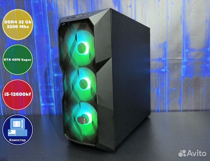 Сборка пк для 2к i5-RTX4070SUP-32DDR4-MJP59602-B760