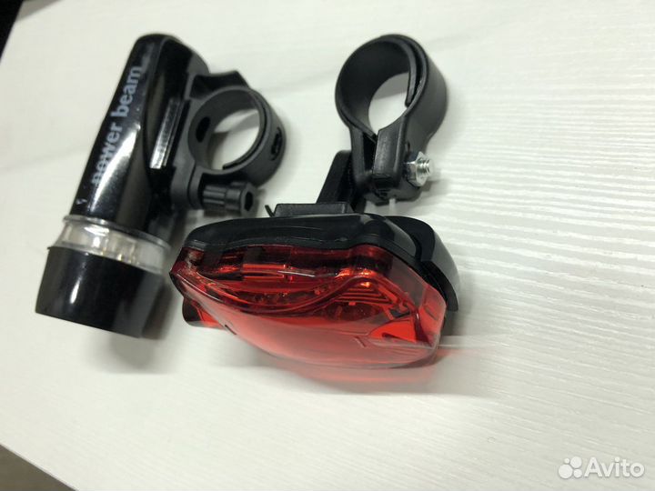 Велофонарь комплект передний + задний