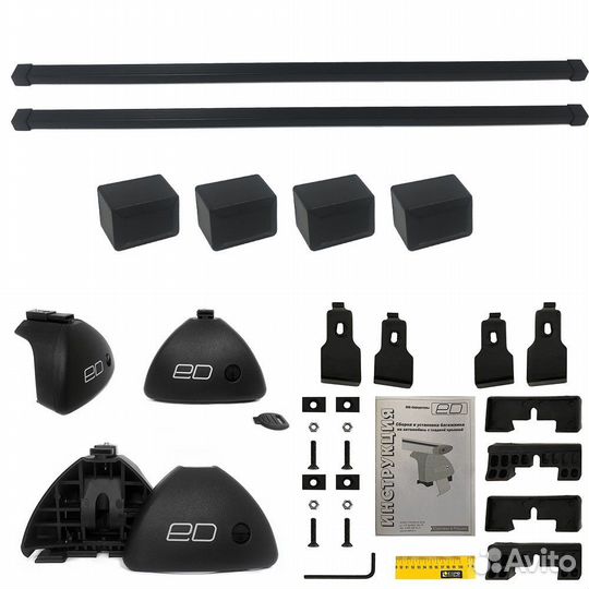 Багажник на крышу Chevrolet Aveo ED ED2-101F