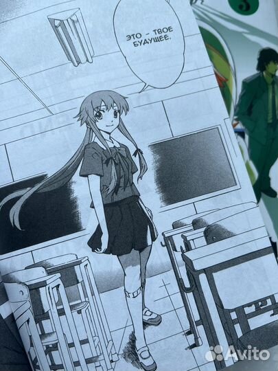 Манга Дневник будущего 3 тома