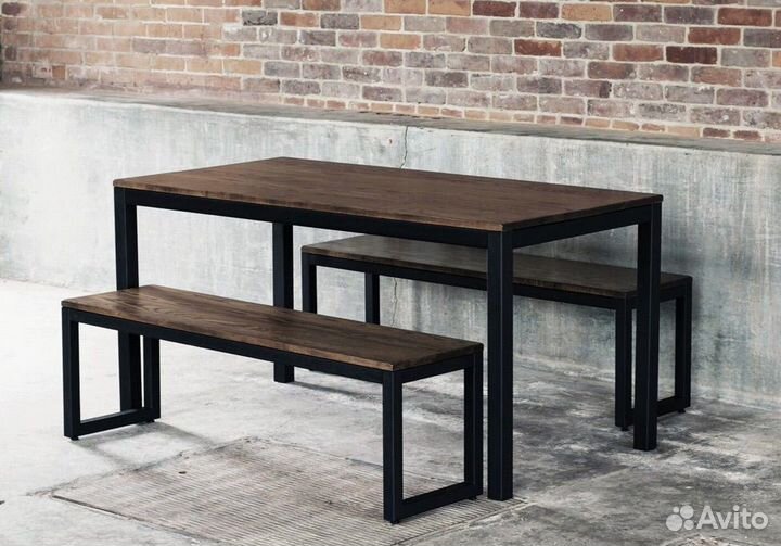 Лофт мебель стол стул loft кровать стеллаж тумба