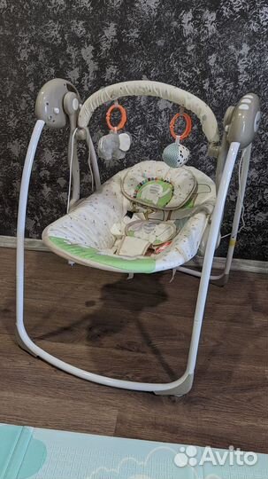 Электрокачели от 0+ с пультом