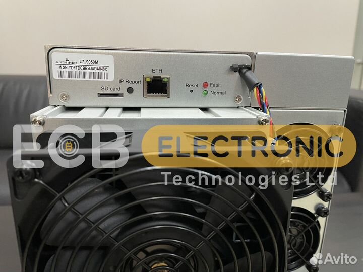 Antminer L7 9050М асик майнер