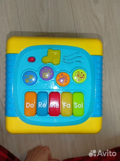 Развивающий кубик baby go/ бизикуб музыкальный
