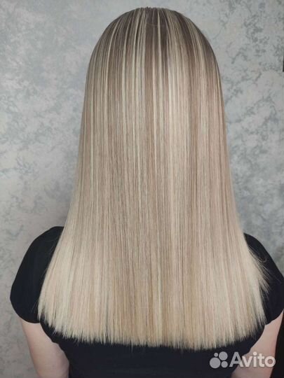 Кератиновое выпрямление-восстановление