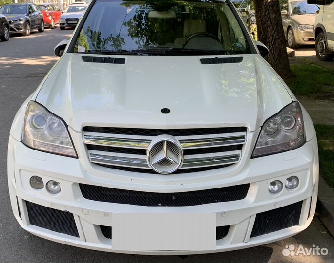 Бампер Brabus под штатные крылья Mercedes GL X164