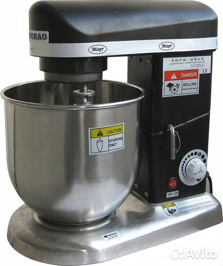 Тестомес спиральный Rosso Abat