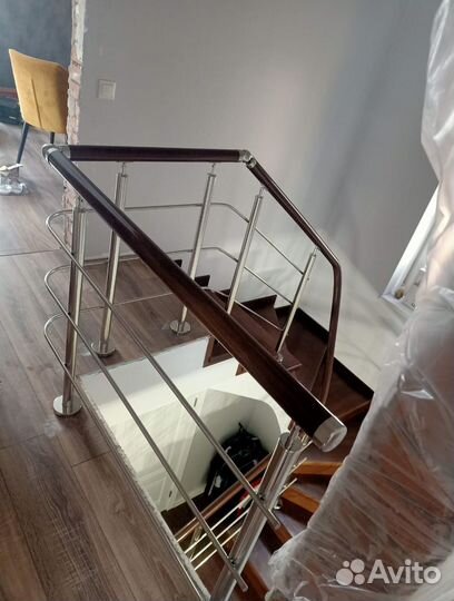 Перила для лестницы из нержавеющей стали