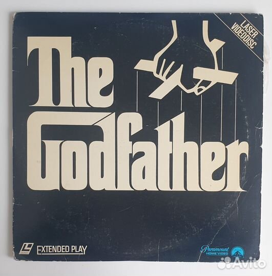 Laser disk Крестный отец На двух дисках