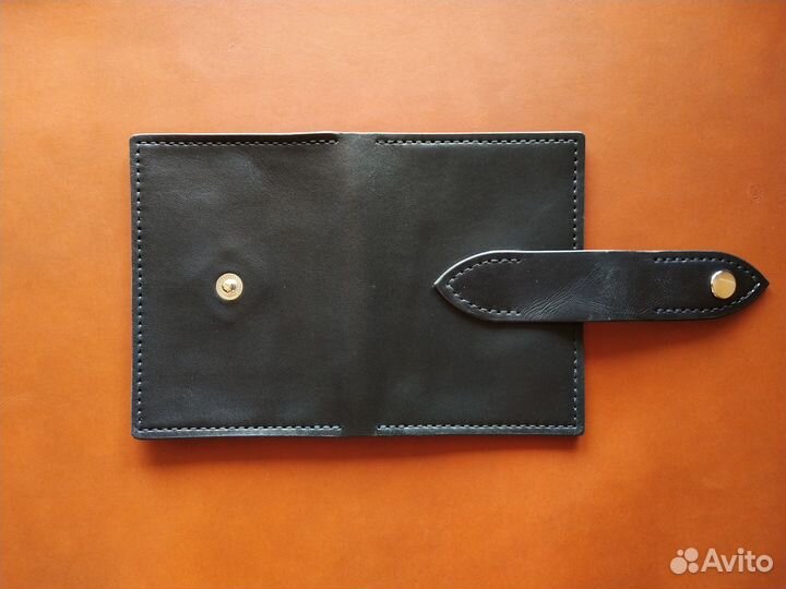 Кожаная обложка под авто документы