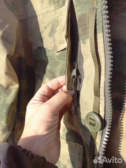 Костюм горка камуфляжный демисезонный на флисе