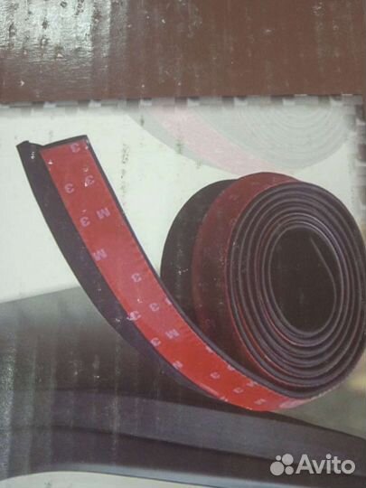 Универсальная резиновая губа Самурай на бампер