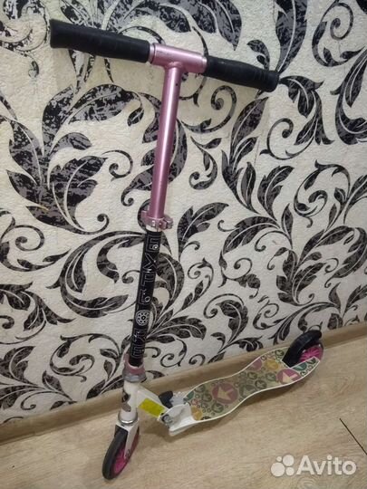 Самокат детский двухколесный бу