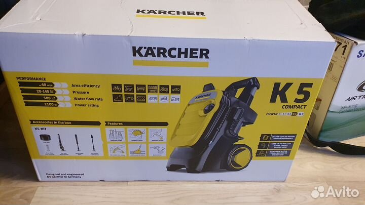 Мойка высокого давления karcher к 5 compact