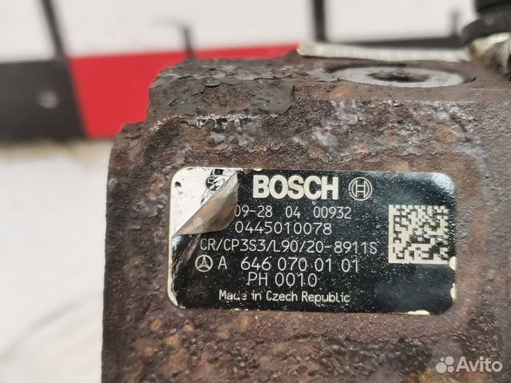 Тнвд для mercedes-benz C-Class (W203) A6460700401