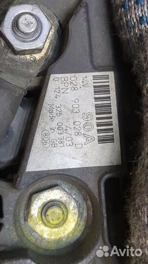 Генератор Volkswagen Golf 4, 2003