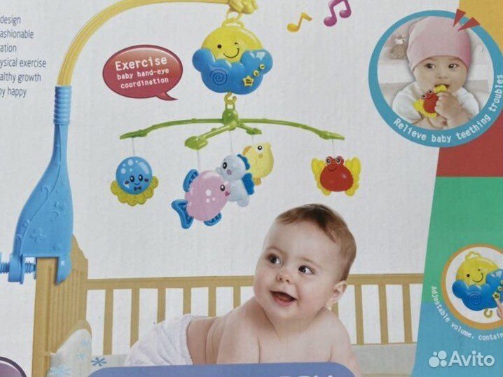 Мобиль новый на кроватку