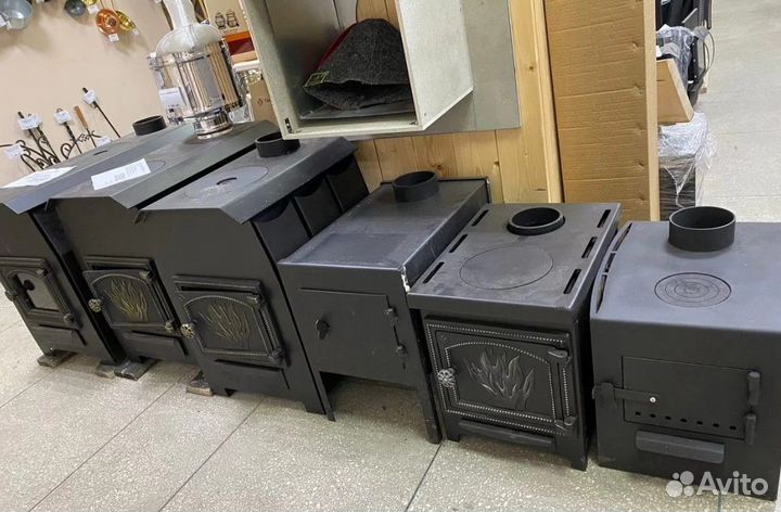 Печь отопительно варочная Везувий