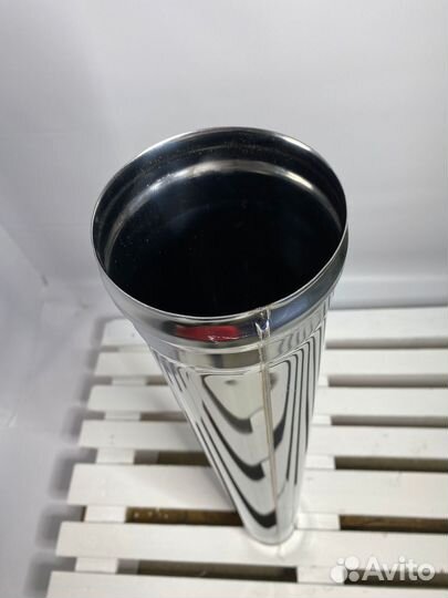 Труба Для Дымохода нерж. (aisi 430/0,8мм) д.120, L