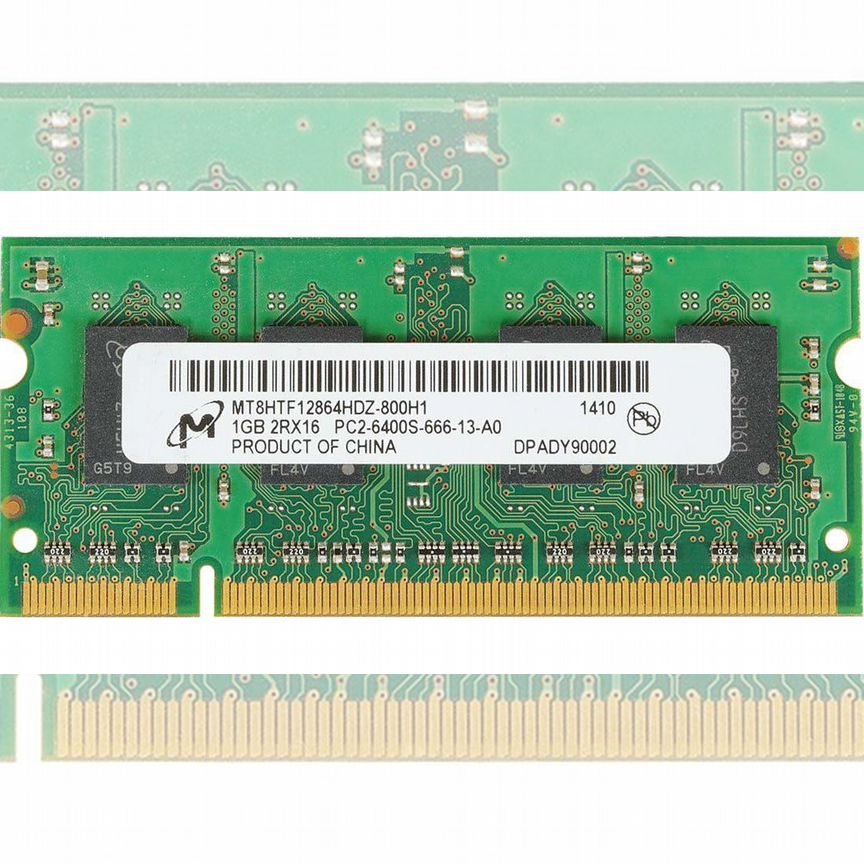 [MT8HTF12864HDZ-800H1] Оперативная Память Micron 1gb Mt8htf12864hdz-800h1