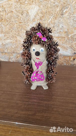 Осенняя поделка из природного материала