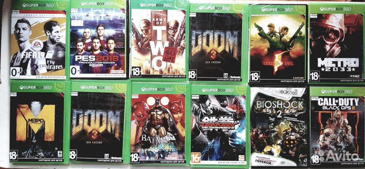 Игры xbox360(прошитый)